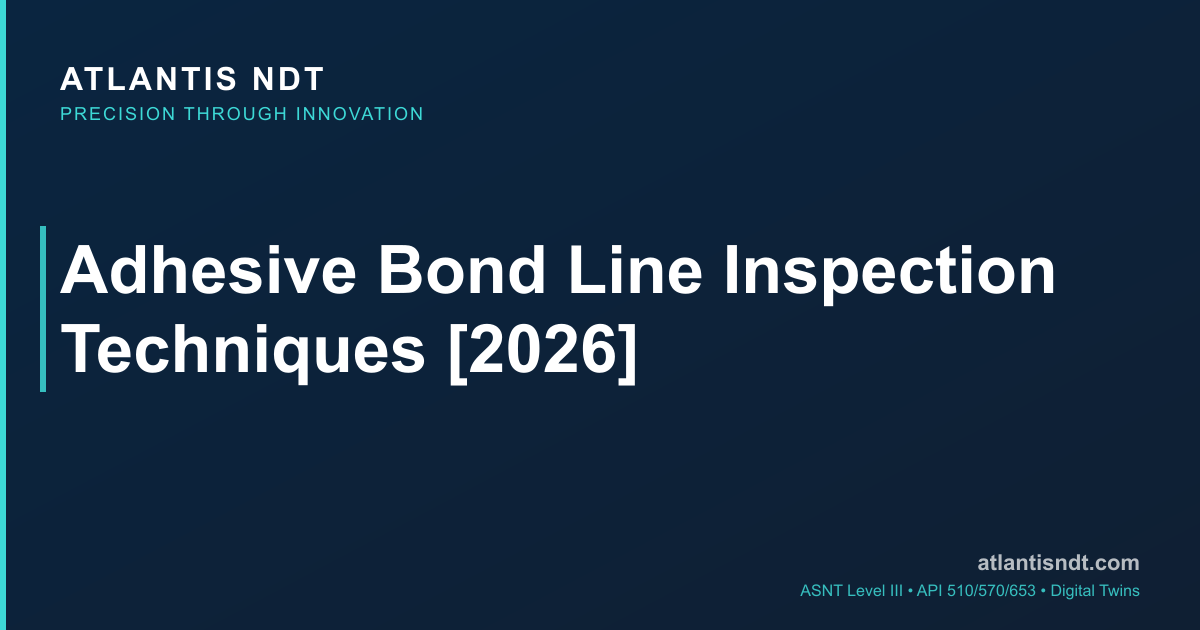 Adhesive Bond Line Inspection Techniques [2026] | Atlantis NDT