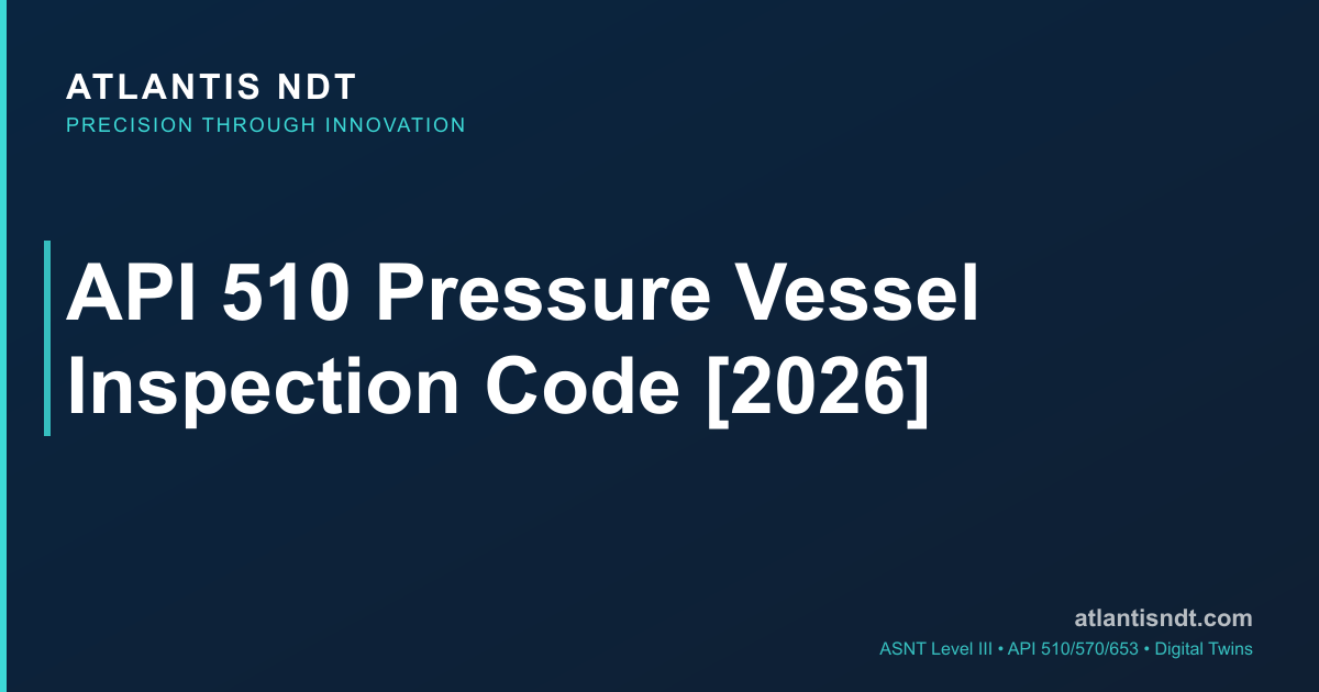 API 510 Code Requirements — Intervals, Thickness and Repair Rules