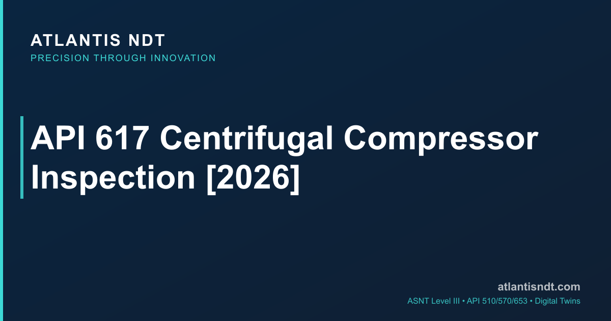 API 617 Centrifugal Compressors — Inspection and Test Requirements