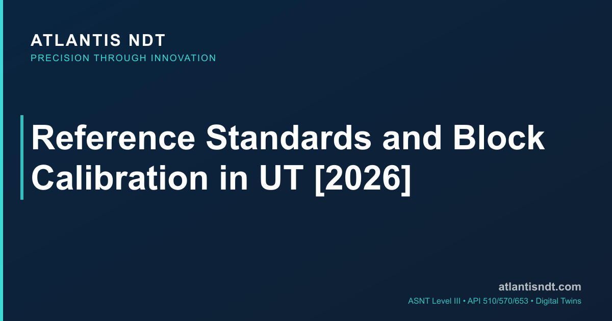 Reference Standards and Block Calibration in UT [2026] | Atlantis NDT