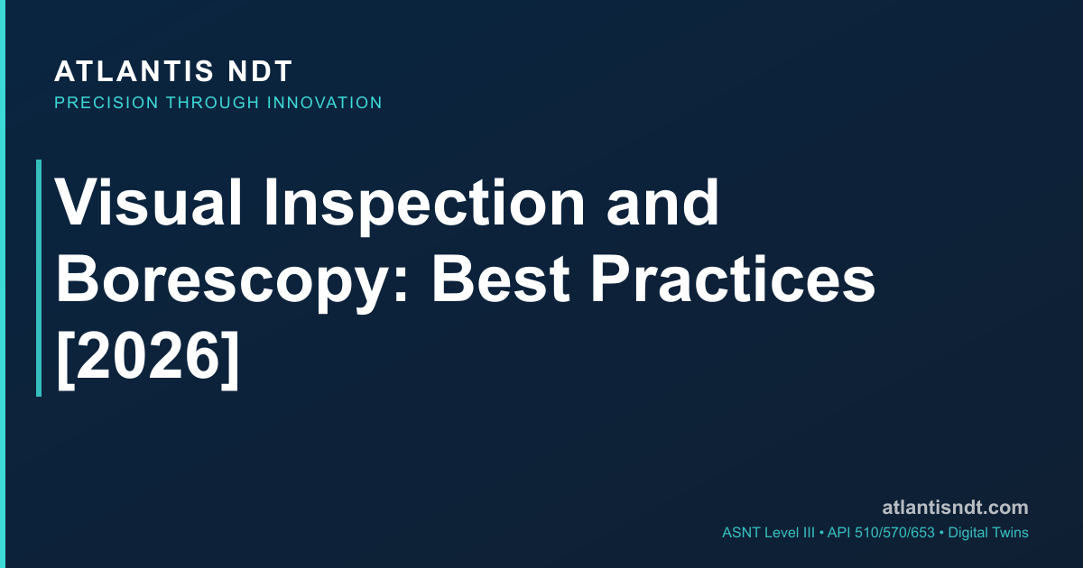 Visual Inspection and Borescopy: Best Practices [2026] | Atlantis NDT